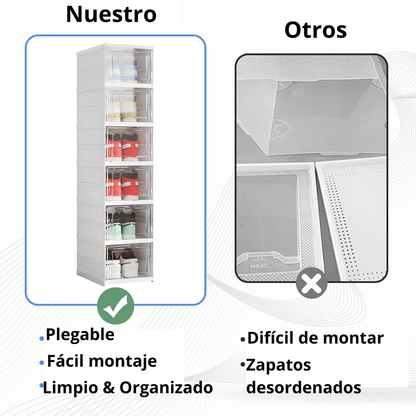 Zapatera Plegable De 6 Niveles