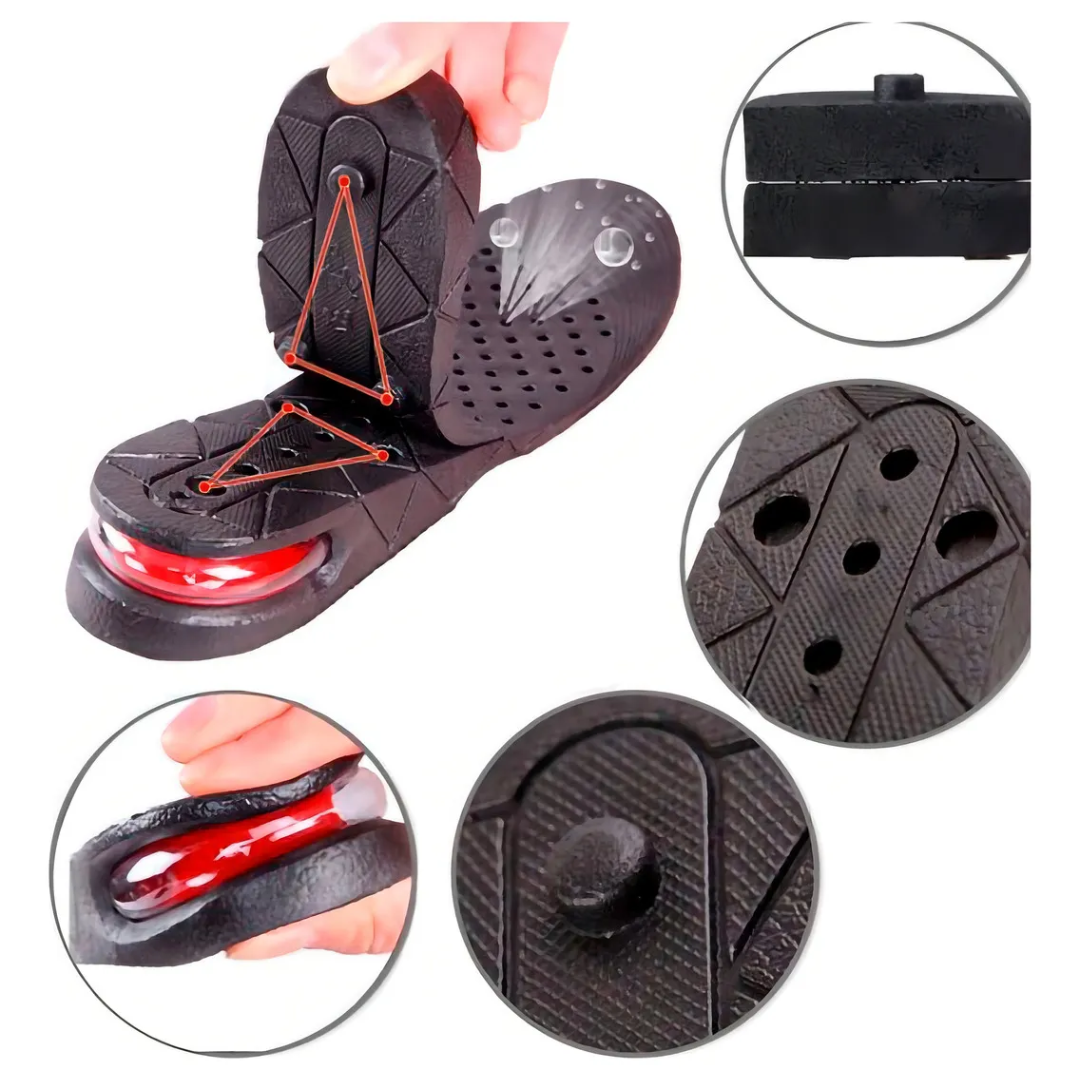 Plantilla levanta estatura para hombres y mujeres