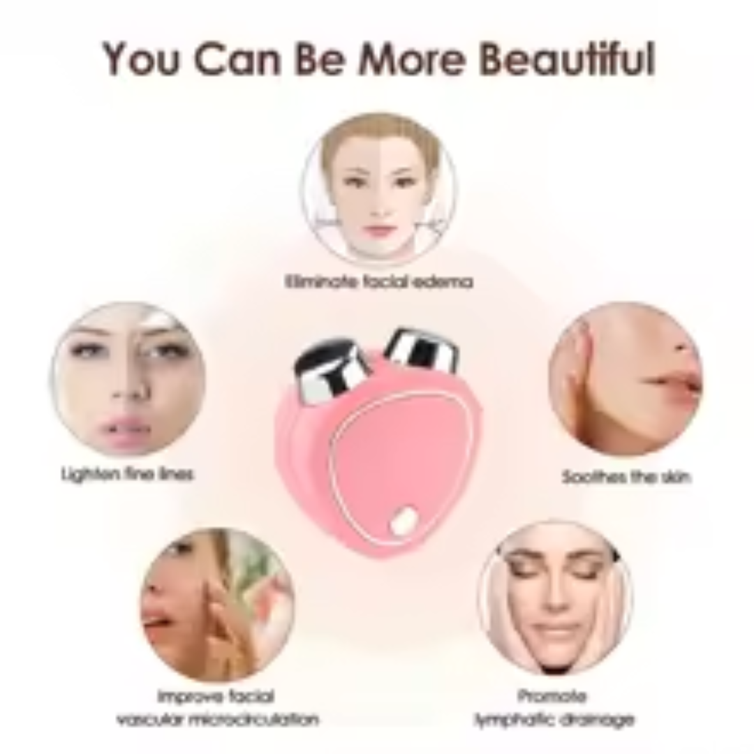 Masajeador Facial Microcorriente Rejuvenecimiento y tonificación