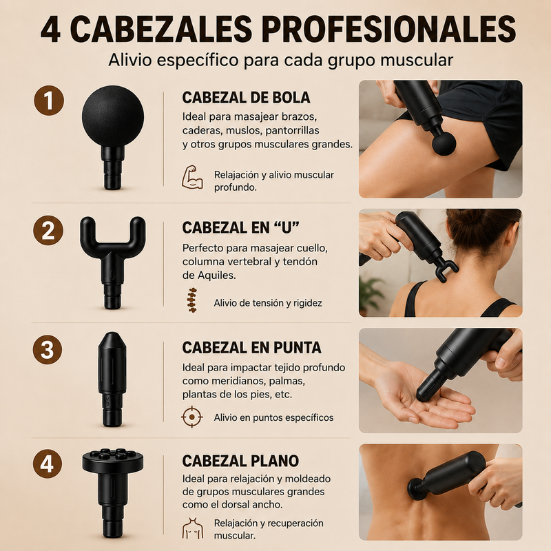 PISTOLA MASAJEADORA DS-118 Premiun